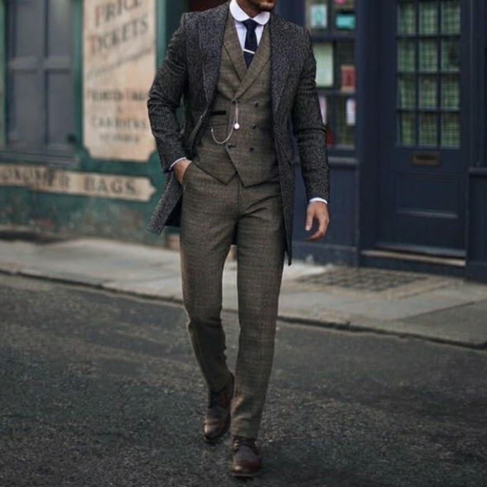 Bespoke Men's Vest & Tousers